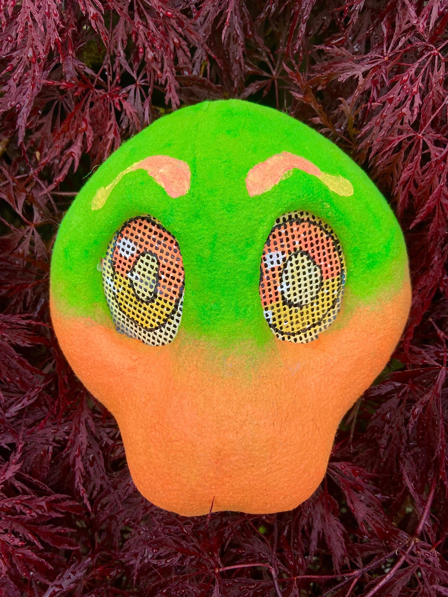 Gummy tree frog [therian mask furry fursuit gear tail keychain]